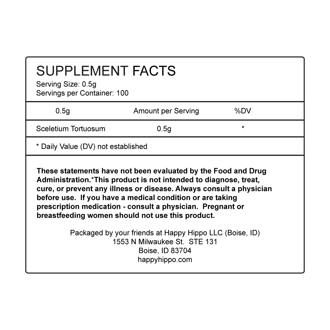 Fermented Kanna Powder - Image 2
