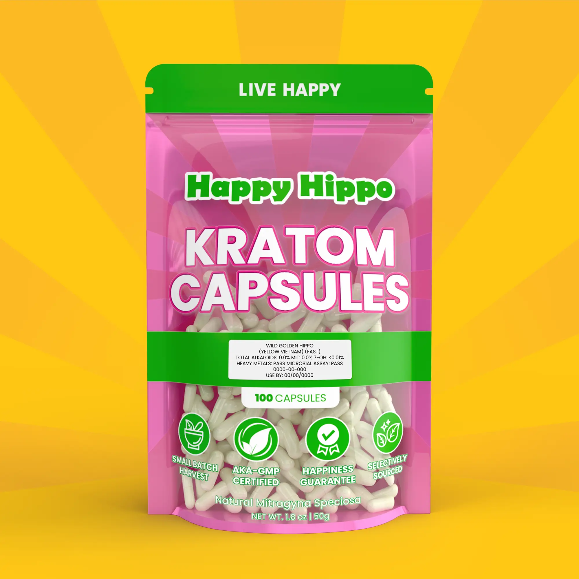 Wild Golden Hippo - Image 3